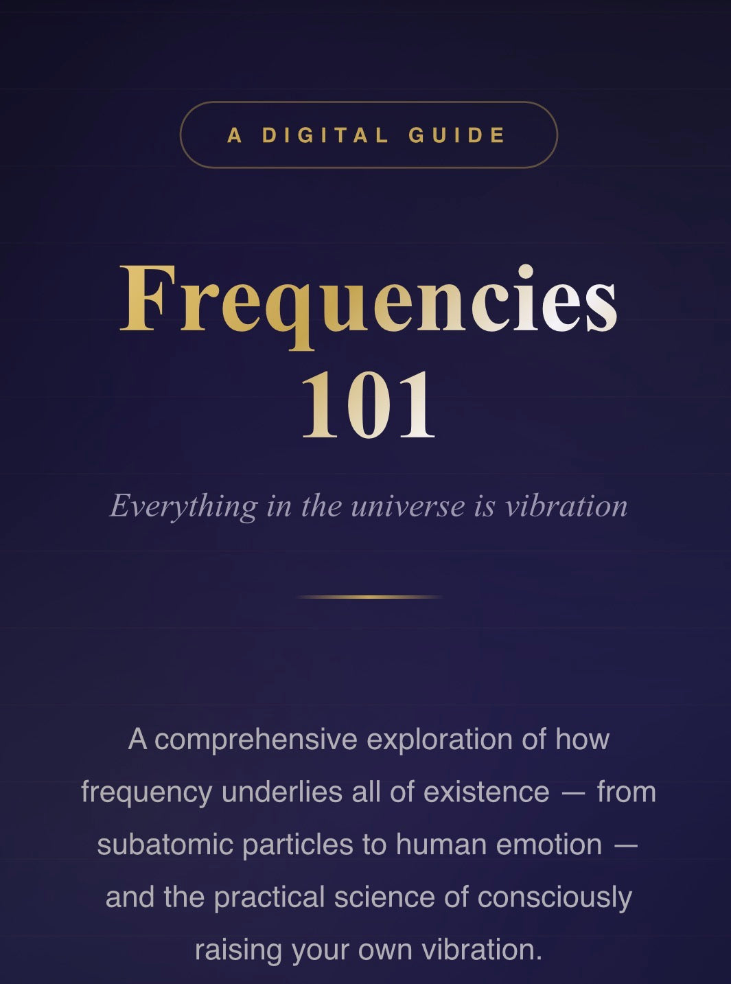 Frequency 101