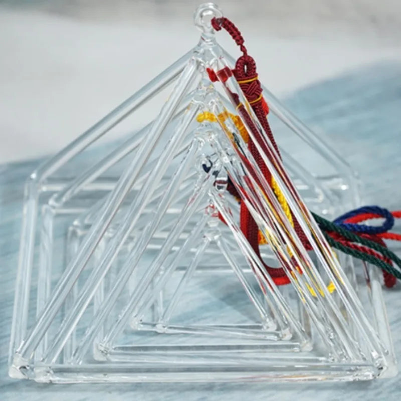 Quartz Crystal Singing Pyramid