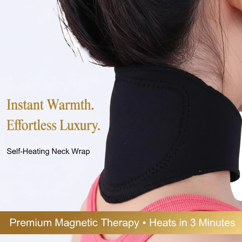 InfraTherm™ Tourmaline Magnetic Neck Therapy Wrap