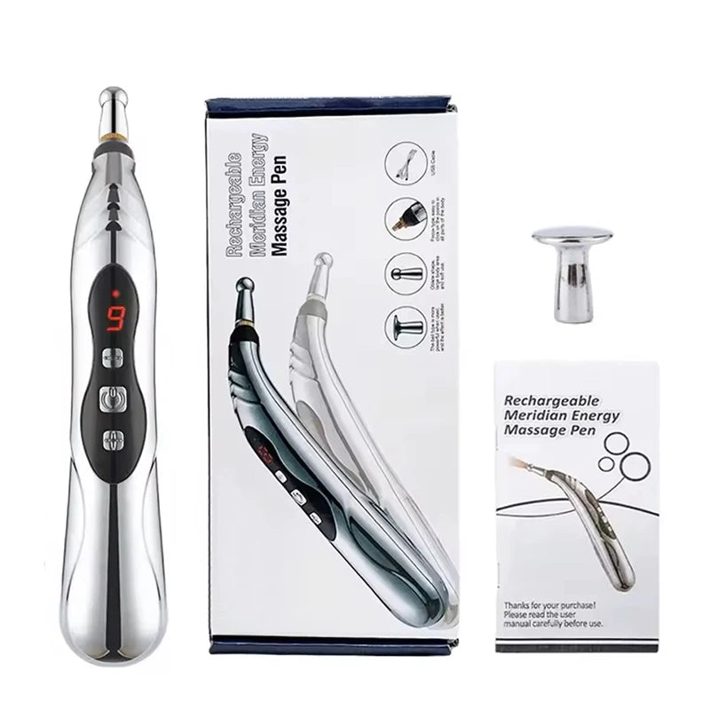 Meridian Energy Acupuncture Pen – Electric Pulse Therapy Massage Tool