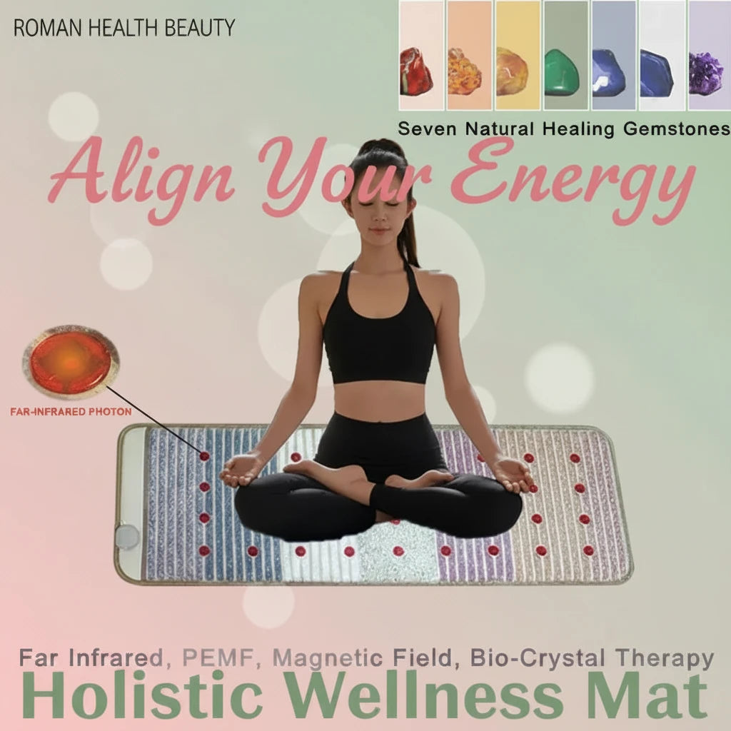 150×50cm Far Infrared PEMF Bio-Crystal Therapy Mat