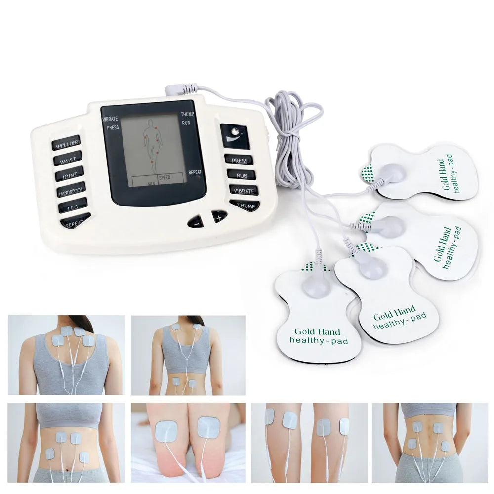 EMS Pulse Muscle Stimulator – Digital TENS Therapy Massager for Pain Relief & Muscle Recovery