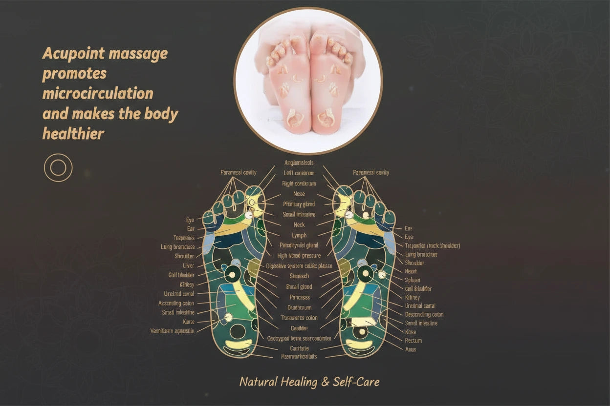 Magnetic Therapy Sports Insoles – Acupressure Comfort & Arch Support