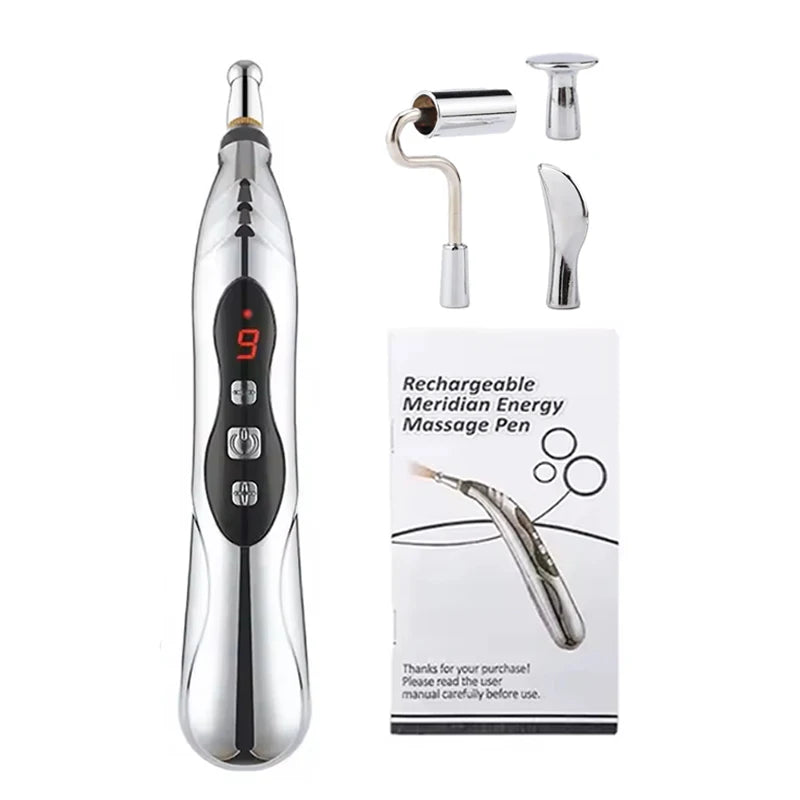 Meridian Energy Acupuncture Pen – Electric Pulse Therapy Massage Tool