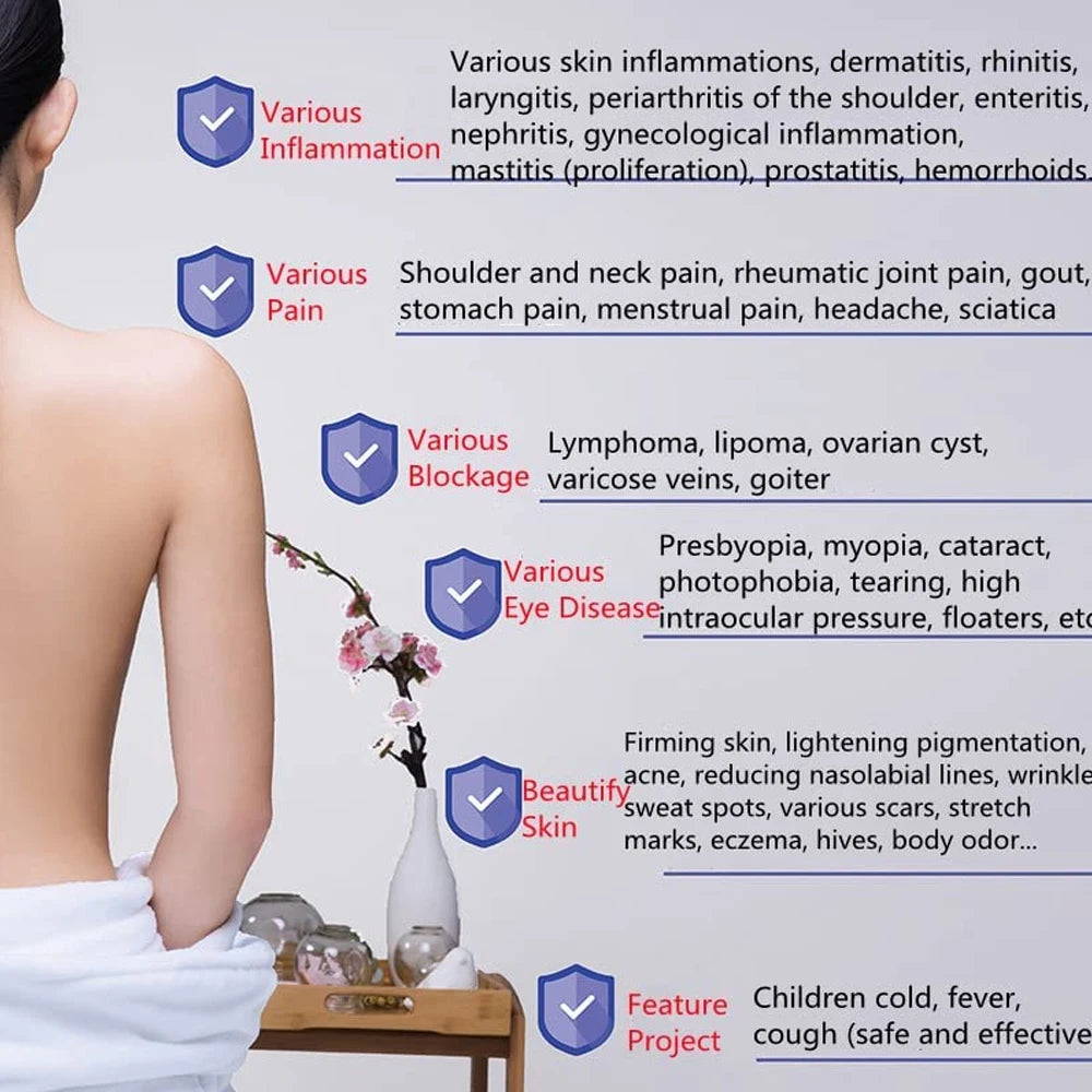 Terahertz Wave Body Care & Heat Therapy Massage Device | Vibely Wellness Technology