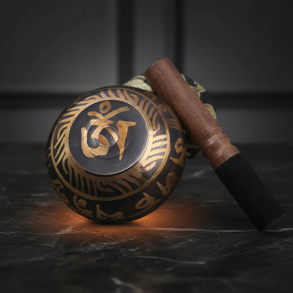 Tibetan Singing Bowl Set – Lotus Edition