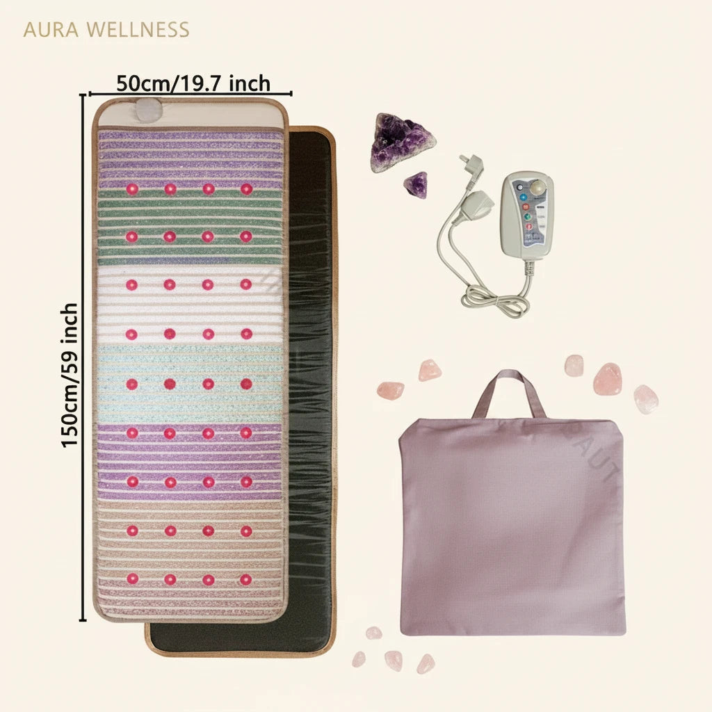 150×50cm Far Infrared PEMF Bio-Crystal Therapy Mat