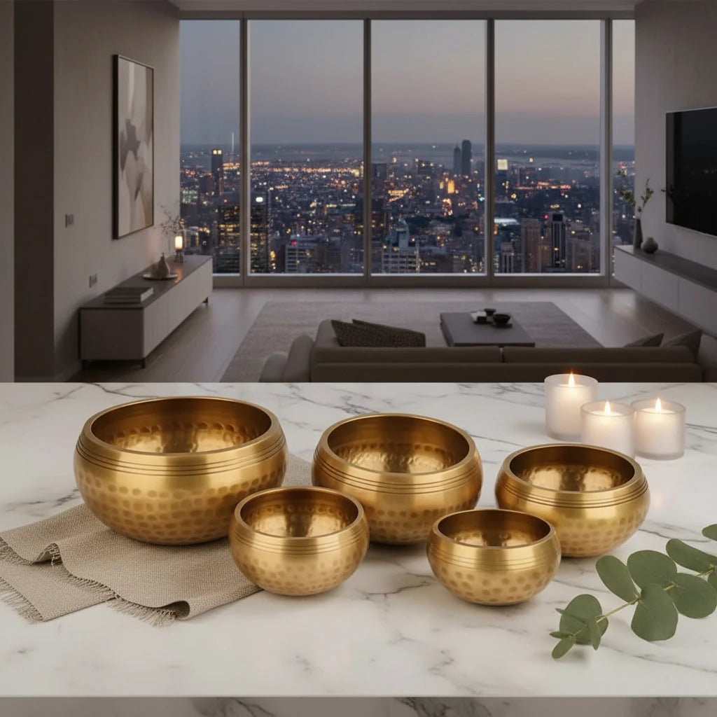 Silent Mind™ Tibetan Singing Bowl Set
