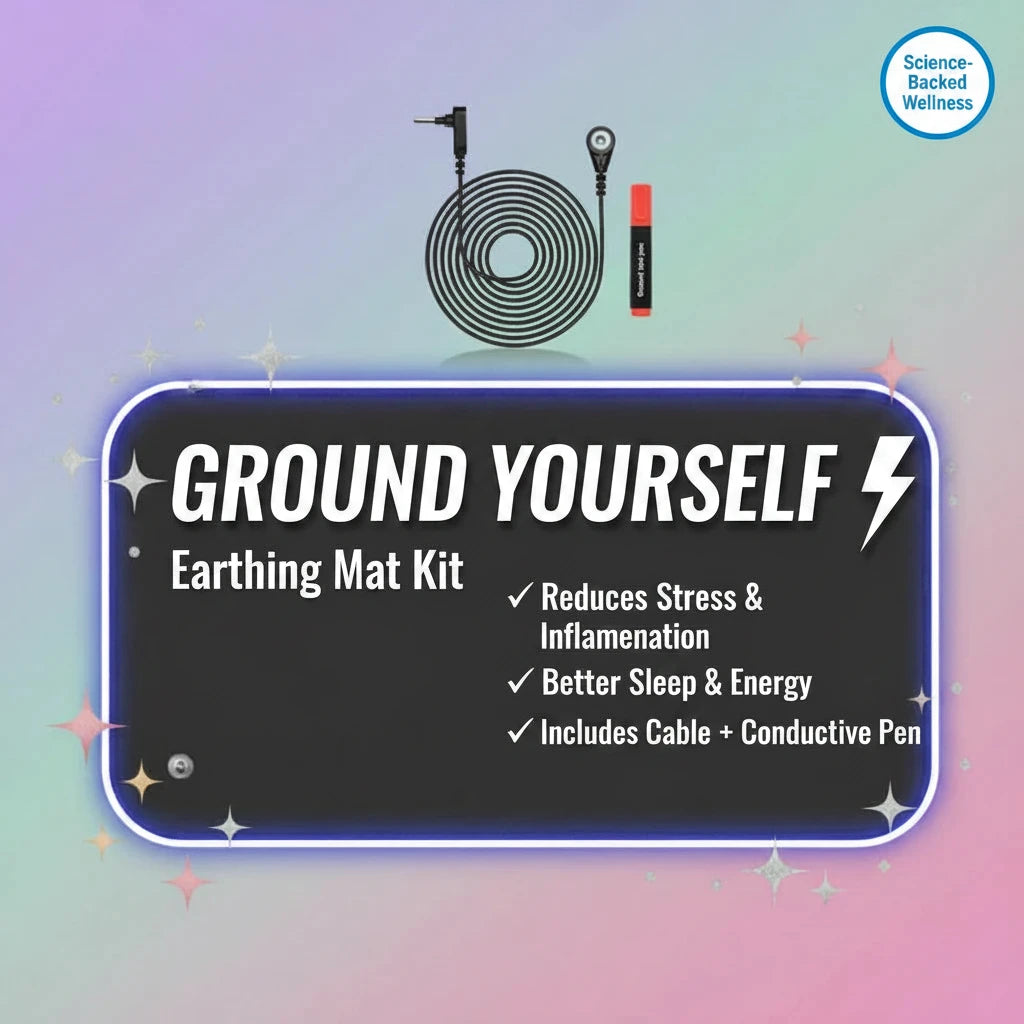Grounding Mat for Sleep 30x60cm Wellness Natural Earthing Pad ™