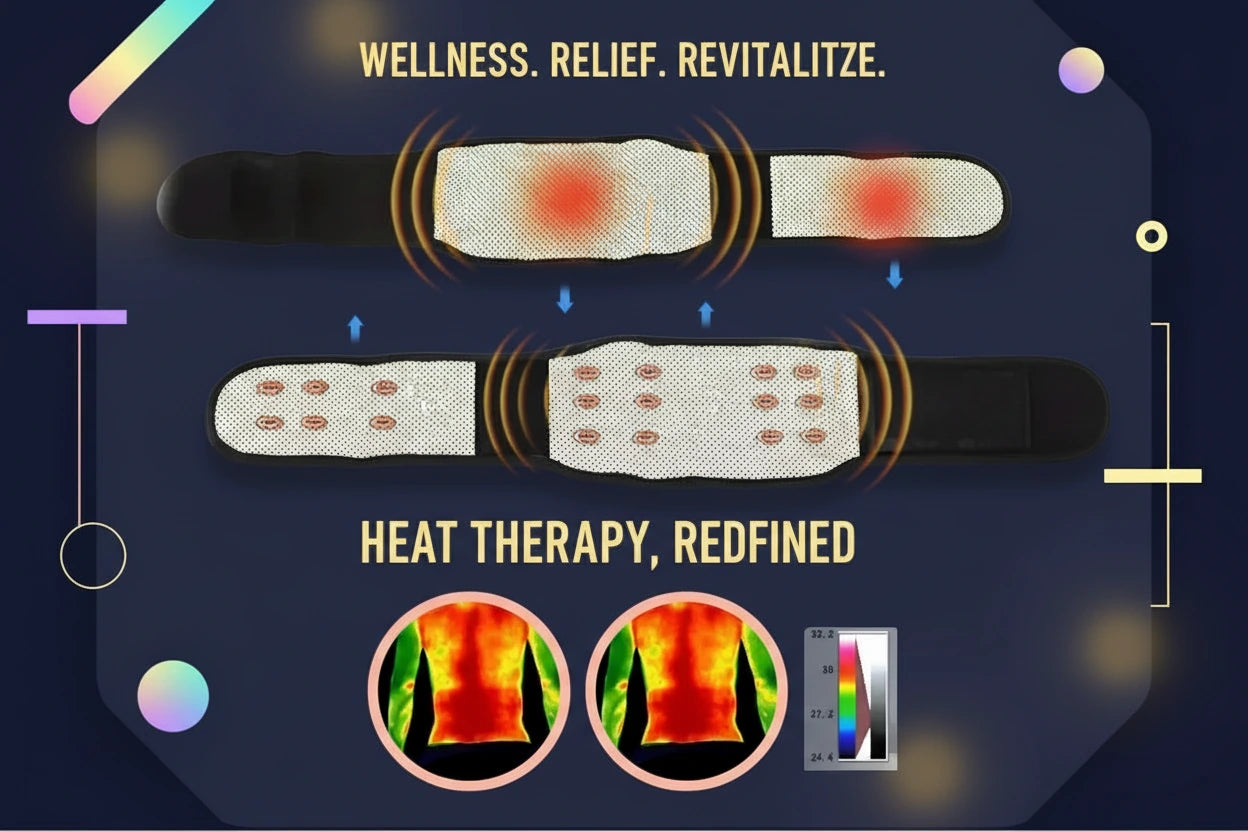 Self-Heating Lumbar Support Belt