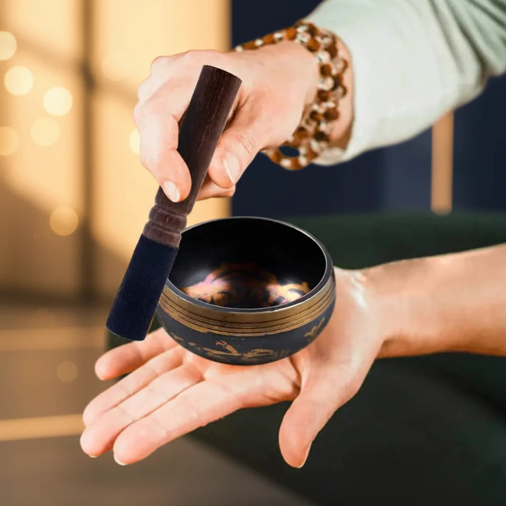 Tibetan Singing Bowl Set – Lotus Edition