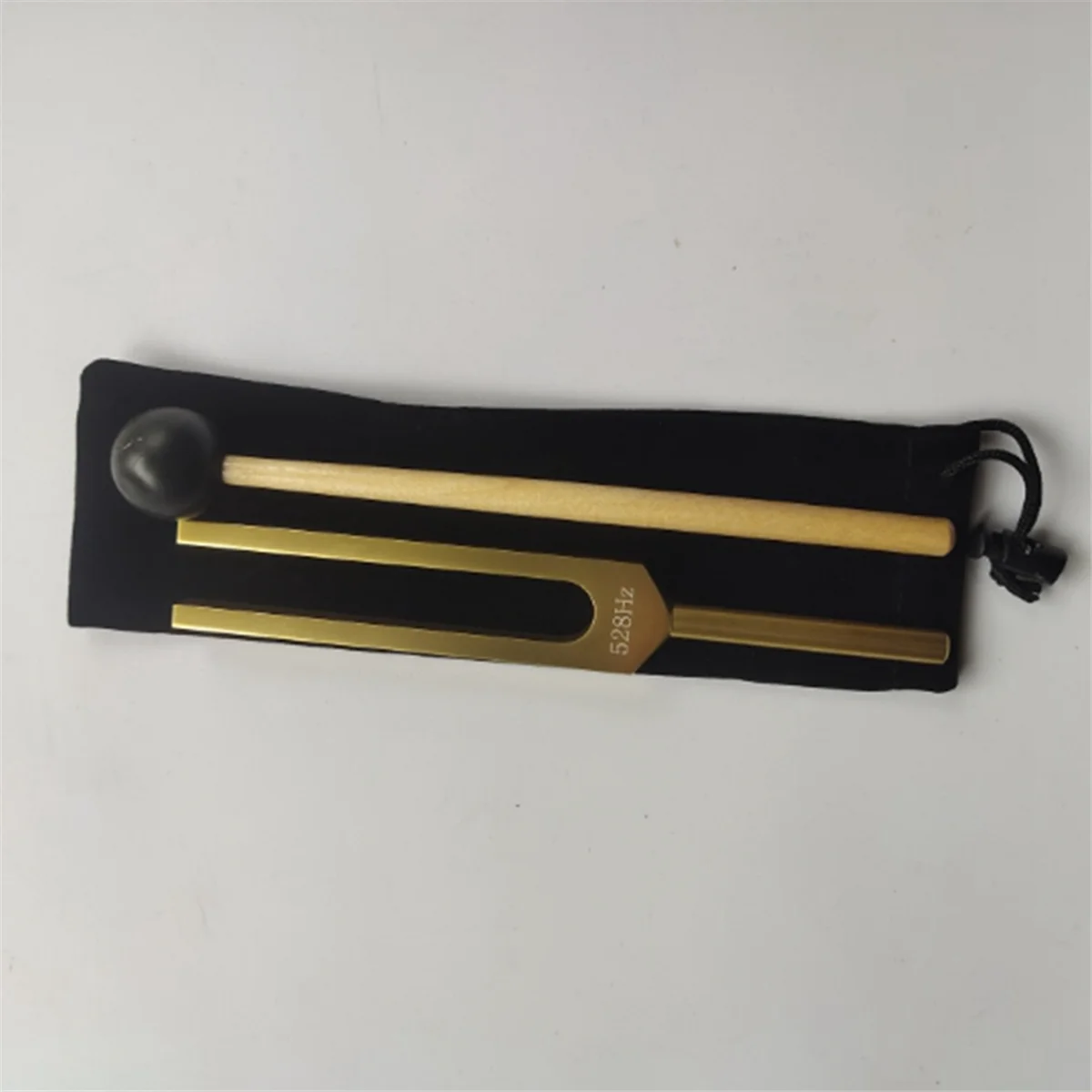 528 Hz Tuning Fork, Gold Tuning Forks 528 Hz for Musical Instrument, Meditation, Relaxation