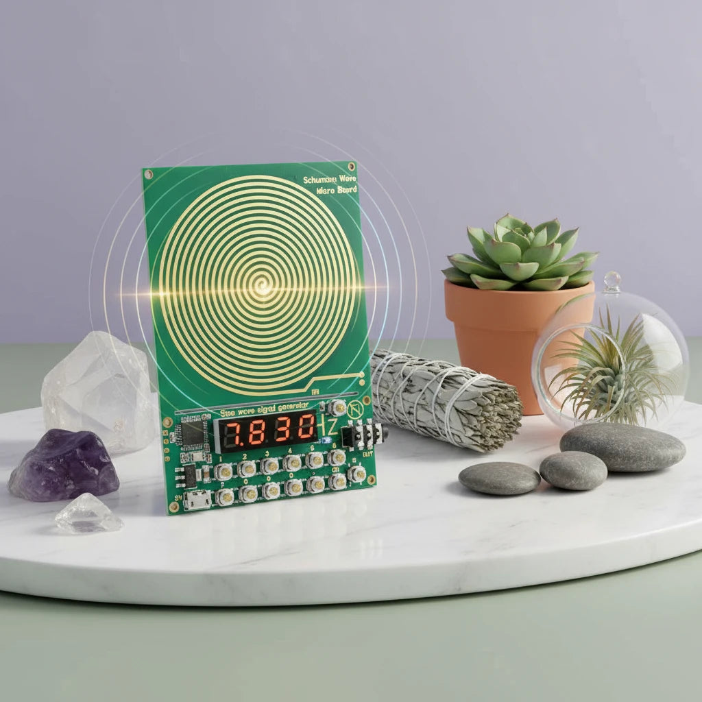 DC 5V Adjustable Frequency Schumann Wave Generator (0.1Hz–100kHz)