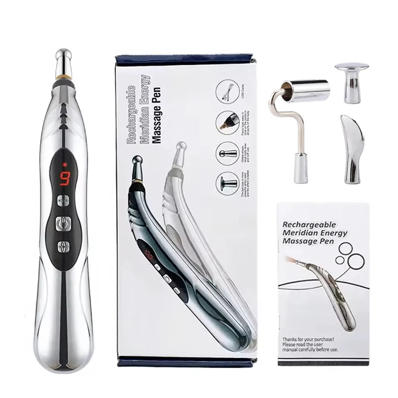 Meridian Energy Acupuncture Pen – Electric Pulse Therapy Massage Tool