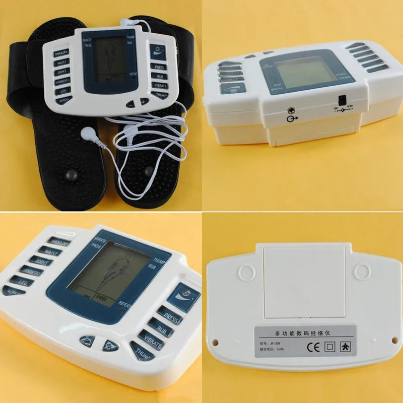 EMS Pulse Muscle Stimulator – Digital TENS Therapy Massager for Pain Relief & Muscle Recovery